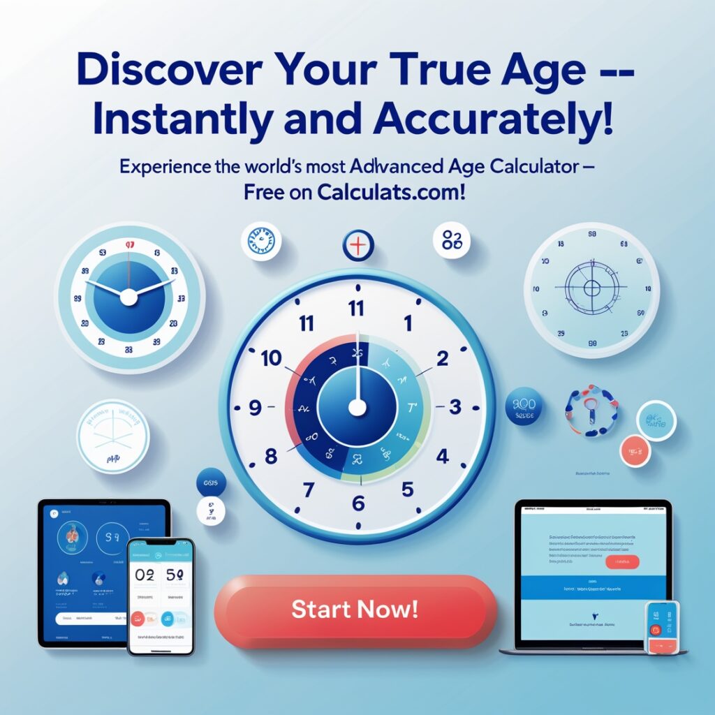 Age Calculator 1 Age calculator